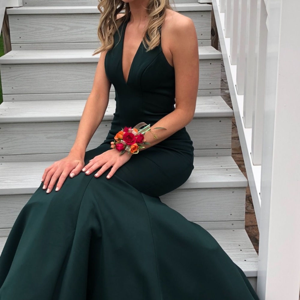 Emerald Green prom dress